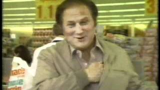 Al Waxman for Miracle Food Mart 1984 TV commercial [upl. by Adirahs]