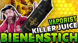 Vaporist BIENENSTICHWas ein Juice 😱⋮ QuickTASTING [upl. by Hansen39]