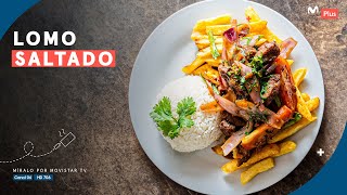 Receta Lomo saltado l Más Rico [upl. by Akirdnas94]