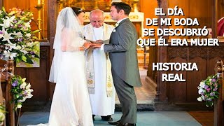 LA NOVIA Al enterarse que su NOVIO era MUJER en la misma iglesia sin saber nada ella quedó en schok [upl. by Ynabe]