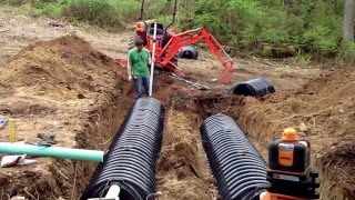 How to install your own septic system  Building a house [upl. by Jonas757]