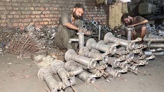 Manufacturing Process of Water Hand Pumps in a Huge Factory [upl. by Arahs]