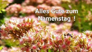 Alles Gute zum Namenstag [upl. by Urba]