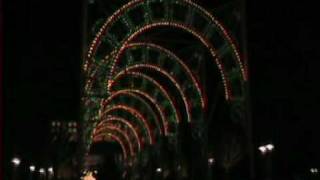 Epcot Christmas Lights [upl. by Nerval]