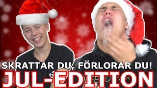 SKRATTAR DU FÖRLORAR DU JULEDITION  Adventskalender 2 [upl. by Torruella]