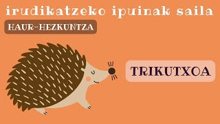 Ipuina 🦔 TRIKUTXOA 🦔 HaurHezkuntza  Ipuinak euskaraz [upl. by Talanta]