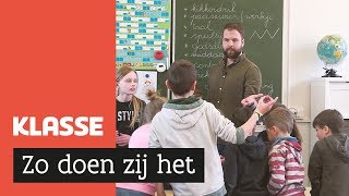 In deze school zitten alle leerlingen samen in één klas [upl. by Blithe]