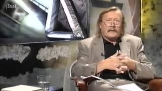 Peter Sloterdijk  Regeln für den Menschenpark  Interview bei 3sat Kulturzeit 1999 [upl. by Cini]