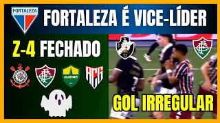 BRASILEIRÃO  FORTALEZA VICELÍDER  POLÊMICA NO RIO  Z4 FECHADO [upl. by Idolem]