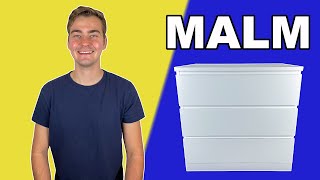 UPDATED  MALM 3 Drawer Chest IKEA Tutorial [upl. by Notloc]