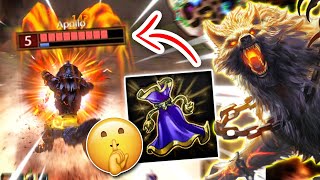 My SECRET Item Makes Fenrir Jungle BUSTED in SMITE [upl. by Immak24]