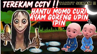 Terekam CCTV  Hantu Momo di Rumah Upin Ipin Takut Seram [upl. by Scholem]