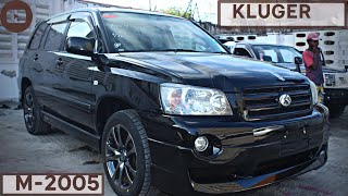 Toyota Kluger 2005 model in black colour now available at harab motors tz [upl. by Enerual]