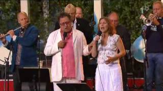 BAO Tommy Körberg amp Helen Sjöholm  Nu Mår Jag Mycket Bättre Live Allsång På Skansen 2008 [upl. by Ecnarretal]