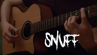 Snuff  Slipknot Fingerstyle guitar cover Tabs [upl. by Moyna560]