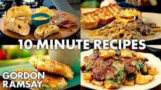 10 Minute Recipes  Gordon Ramsay [upl. by Htilil864]