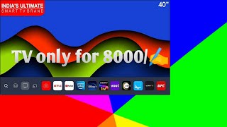 Foxsky 1016 cm 40 inches Full HD Smart LED TV 40FSFHS Black youtube healthylifestyle tv [upl. by Alex]