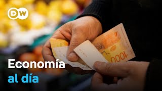 Argentina la inflación obliga a pagar una compra normal con fajos de billetes [upl. by Burwell106]