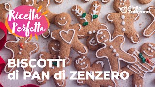 BISCOTTINI di PAN di ZENZERO  la RICETTA ORIGINALE dei GINGERBREAD😋❤️ [upl. by Staten]