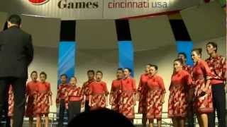 Bermazmurlah Bagi Tuhan  Jerry Silangit  Vocalista Angels in WCG OHIO 2012 [upl. by Atena]