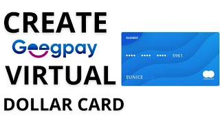 How To Create A Geegpay Virtual Dollar Card  Geegpay Virtual Dollar Card [upl. by Nemra917]