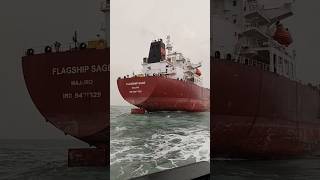 STS TANKER SHIP UNBERTHING TIME⚓⚓ shortvideo ship new [upl. by Uird524]