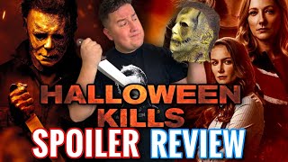 Halloween Kills SPOILER REVIEW Easter Eggs amp Ending Explained [upl. by Mila571]