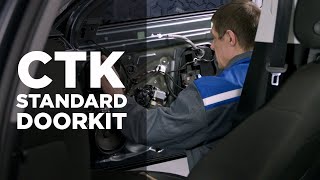 NEW MATERIAL CTK STANDARD DOORKIT  Car door sound proofing [upl. by Ynohtnaed]