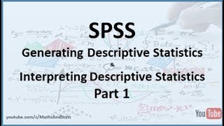 Tutorial SPSS  Cara Analisis Statistik Deskriptif Terbaru Descriptive Statistics 2 [upl. by Aenit]