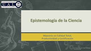 Epistemología de la Ciencia [upl. by Stichter711]