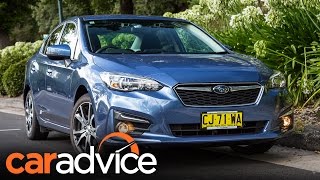 2017 Subaru Impreza review  CarAdvice [upl. by Jennilee]