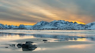 9 Lofoten im Winter 22  Traumhafte Landschaften bei Schneesturm und Sonnenschein [upl. by Rratsal]