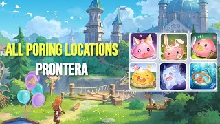 RAGNAROK ORIGIN LNA PORING LOCATIONS PRONTERA [upl. by Marcin216]