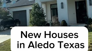 DRIVING NEW HOMES IN ALEDO TEXAS [upl. by Tara]