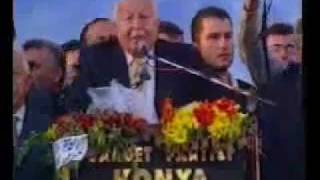 Erbakan HocaKonya Mitingi 1Kısım [upl. by Efrem]