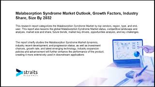 Malabsorption Syndrome Market Growth Prospects  2031 [upl. by Glyn462]