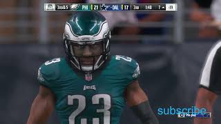 NFL Sunday Night Football Week 14 Game PHIL AT DALLAS 2nd HalfHighlights Subscribe [upl. by Lohrman]