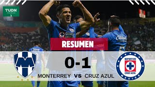 CRUZ AZUL GANA A RAYADOS DE VISITA Y SE LLEVA LA VENTAJA  RESUMEN COMPLETO [upl. by Elliot]