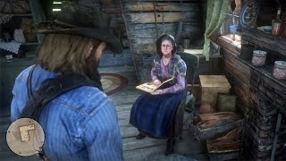 RDR2  Shocking moment if you come back and visit this Family [upl. by Ayekahs904]