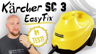 Kärcher Dampfreiniger SC 3 Easyfix Test ► Einfach mal abdampfen ✅ Bei uns im Test  Wunschgetreu [upl. by Weitzman]