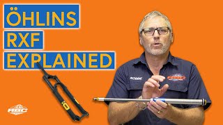 Öhlins RXF 36 Fork Explained  How does the Ohlins TTX 18 cartridge work [upl. by Rockwell916]