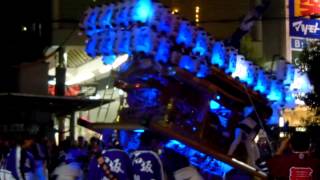 10月13日 河内長野市 だんじり祭り 河内長野駅前パレード [upl. by Acinorrev324]