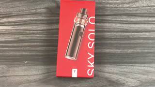 Vaporesso sky solo vape kit how to use and receive [upl. by Arette]