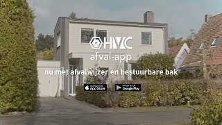 HVC Afval app  Nu met afvalwijzer en bestuurbare bak [upl. by Gemoets]