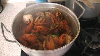 Recette de cuisine Matoutou de crabes de Martinique [upl. by Luigi]