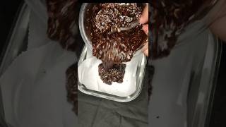 Healthy Oatmeal Brownie Asmr🍪Oats Brownie😋🥰asmr oatsrecipe brownie [upl. by Liuqnoj]