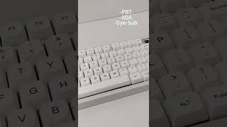 quotPure Worldquot of Keycap—XDA BOW PBT Keycap Set [upl. by Teeniv98]