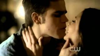 The Vampire Diaries Stefan amp Elena Are Late For School [upl. by Hplodnar]