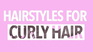 Quick And Easy Hairstyles For Short Curly Hair  POPxo [upl. by Karylin]