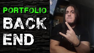 PORTAFOLIO PROGRAMADOR BACKEND 🤘 [upl. by Stefa300]